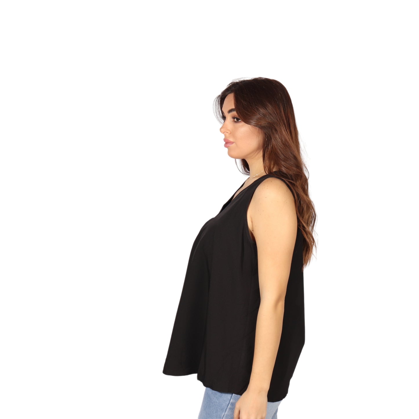 SHEIN - Comfortable V-Neck Tank Top