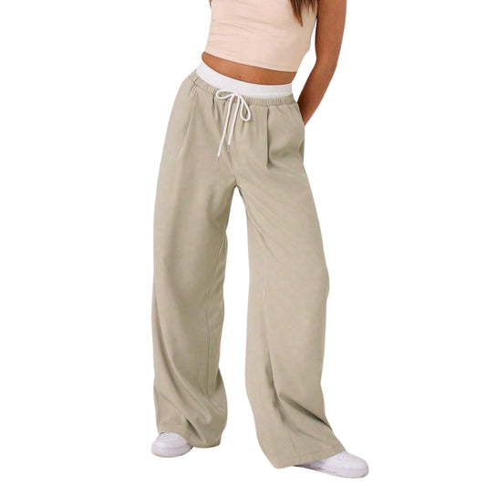 SHEIN - Belted High Waist Pants