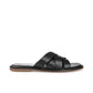 JOURNEE COLLECTION - Parker Leather Square Toe Slide Slipper