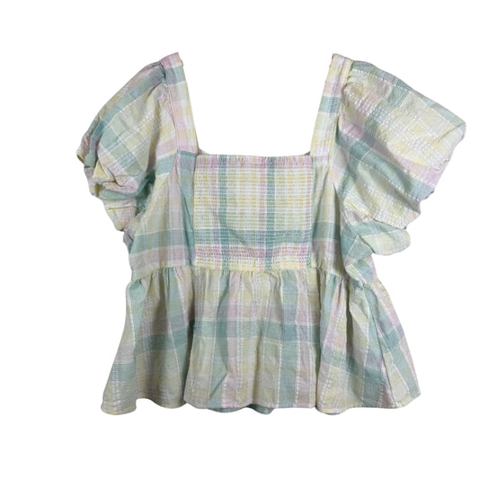 OLD NAVY - Pastel Short Puff Sleeve Blouse