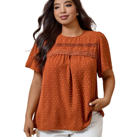 SHEIN - Loose Short Sleeve Basic Color T-Shirt