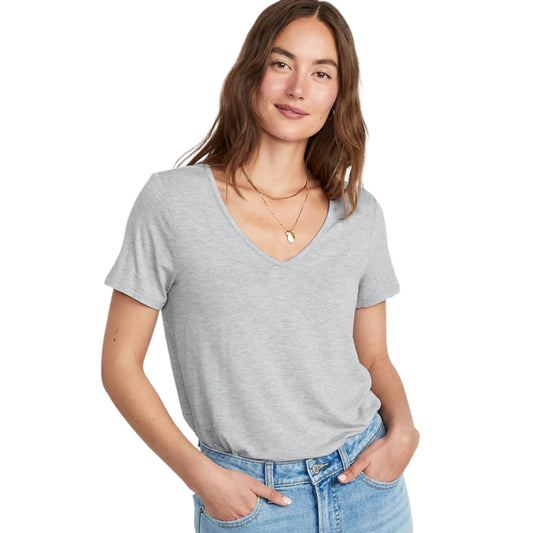 OLD NAVY - Luxe V-Neck T-Shirt