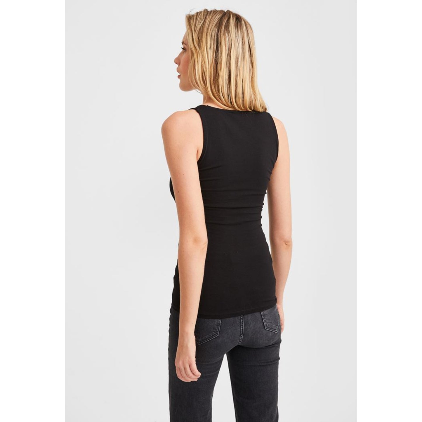 OXXO - V Neck Thick Strap Tank Top