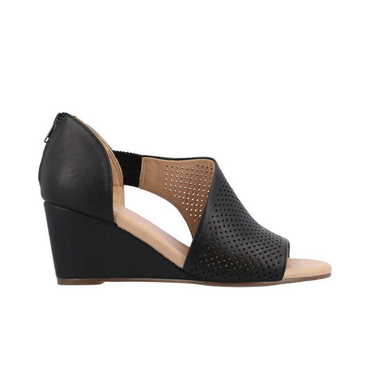 JOURNEE COLLECTION - Aretha Wedge Heel Sandals