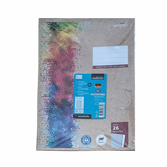 CRELANDO - Set of Notebooks A4