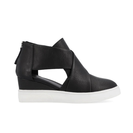 JOURNEE COLLECTION - Wedge Sneakers In Faux Leather