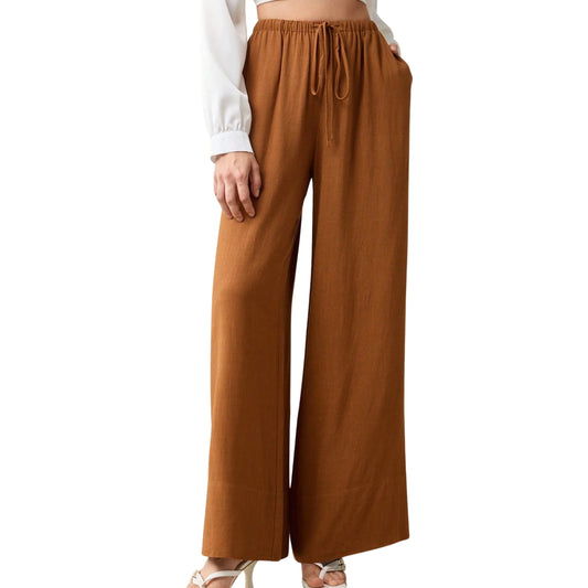 SHEIN - Pants with adjustable elastic waist