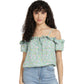 ALCOTT - Floral Printed Off-Shoulder Blouse