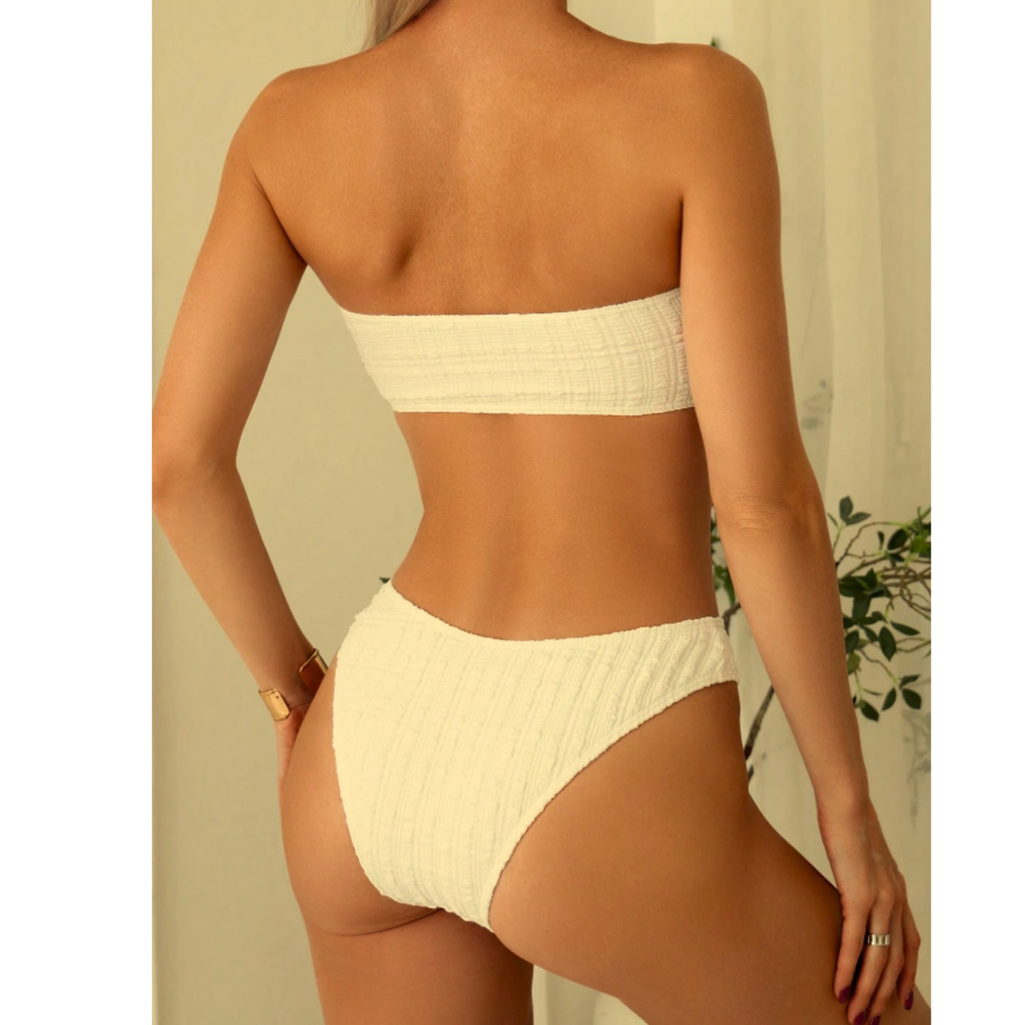 SHEIN -  Bikini Set with Detailed Circle