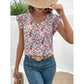 SHEIN - Ruffle Sleeve Blouse