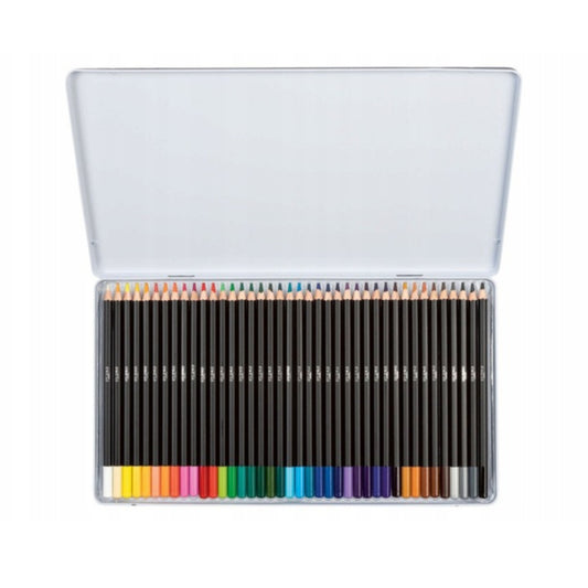CRELANDO - Artist's Pencils, in a Metal Case, 40 pcs
