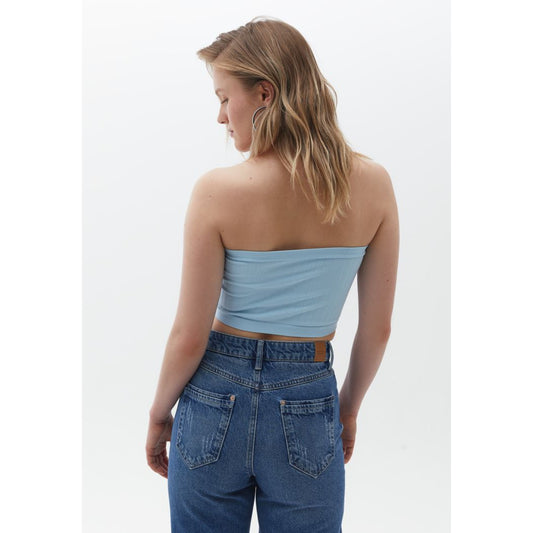 OXXO - Seamless Strapless Crop Top