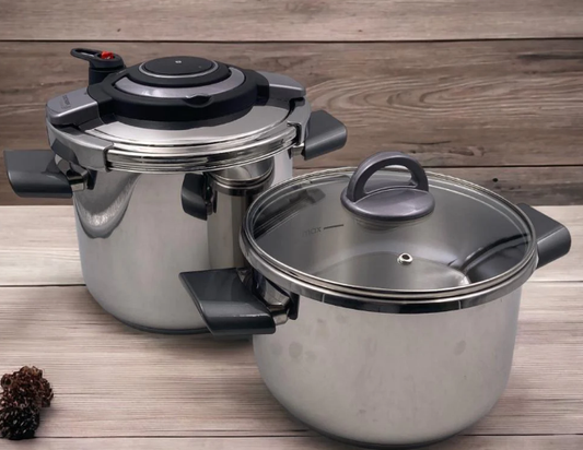 DOSTHOFF - STAINLESS PRESSURE CASSEROLE 5L+7L / Special Combo Offer