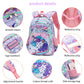 CUSANGEL -  Unicorn Dinosaur Backpacks Children Schoolbags