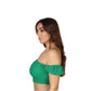 SHEIN  - Off -Shoulder Crop Top