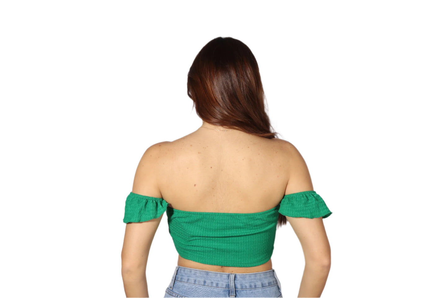 SHEIN  - Off -Shoulder Crop Top