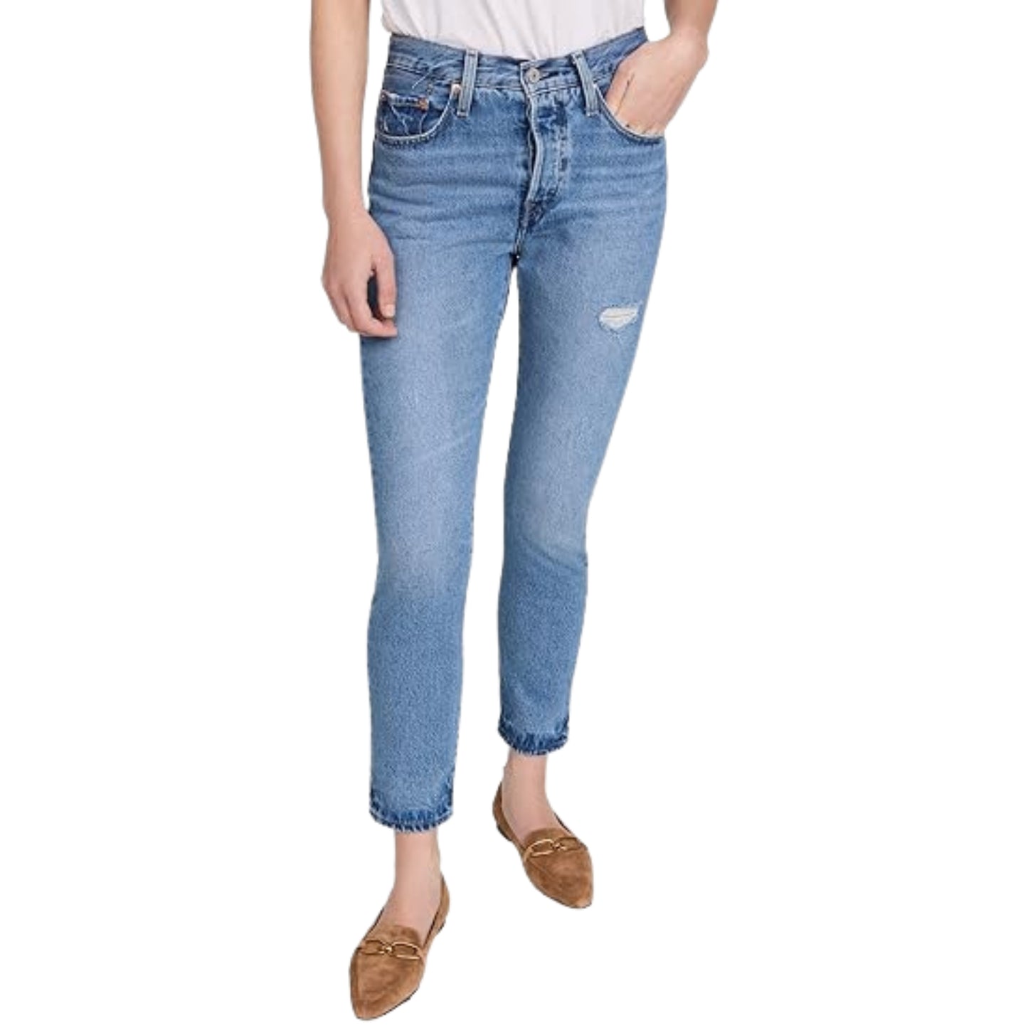 LEVI'S - 501 Skinny cotton denim