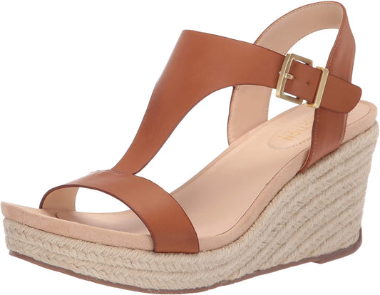 KENNETH COLE - Card T-Strap Wedge Sandal