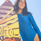 Ninety 60 Ninety - La Ola Long Sleeve Swimsuit