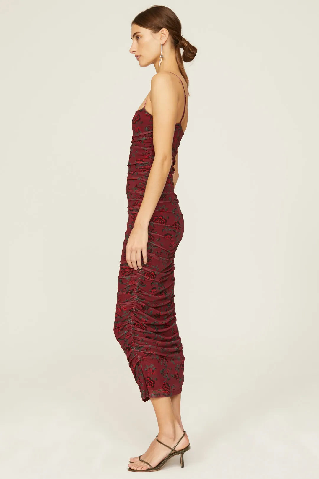RACHEL ROY -  Helena Floral Long Cocktail and Party Dress