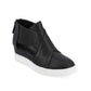 JOURNEE COLLECTION - Wedge Sneakers In Faux Leather