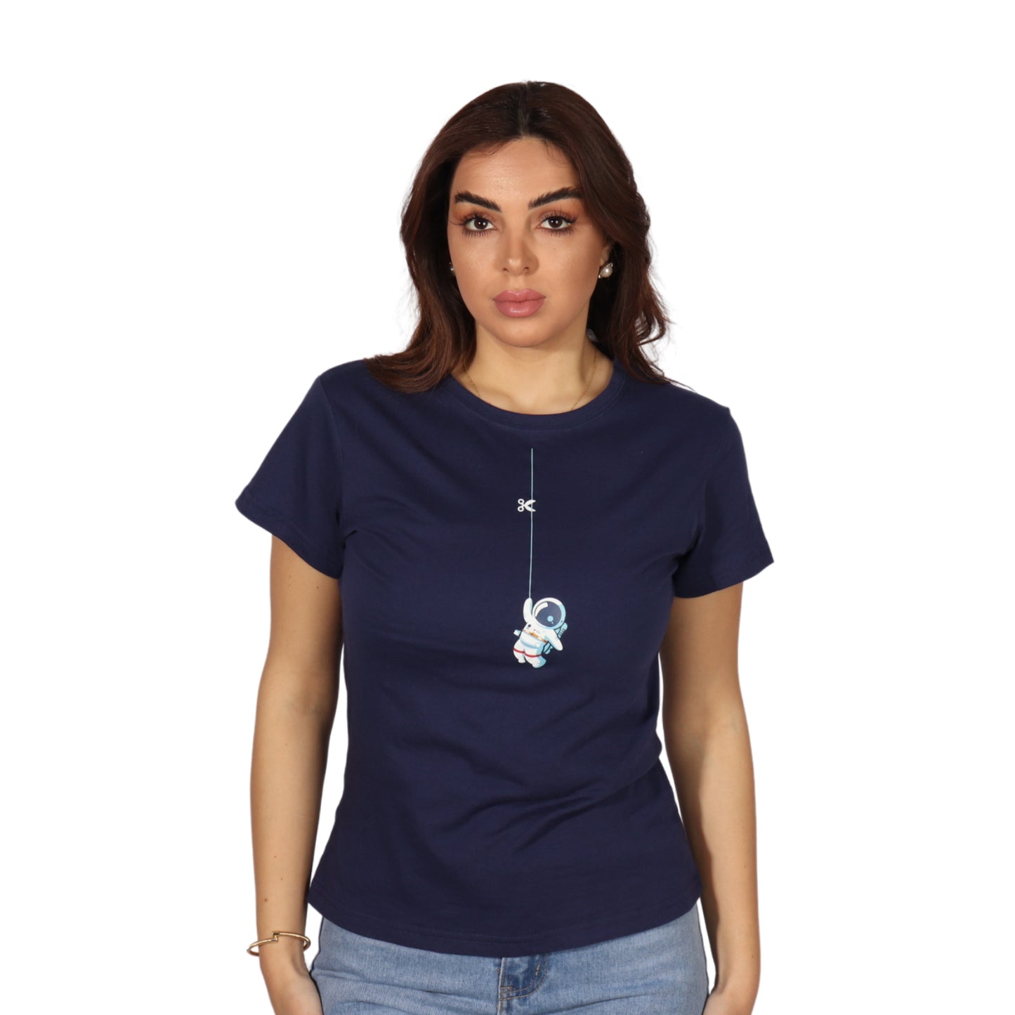 SHEIN - Astronaut graphic print t-shirt