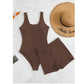 SHEIN -  Simple One Piece Swimsuit with Shorts swimsuit