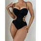 SHEIN - Strap design one piece swimsuit
