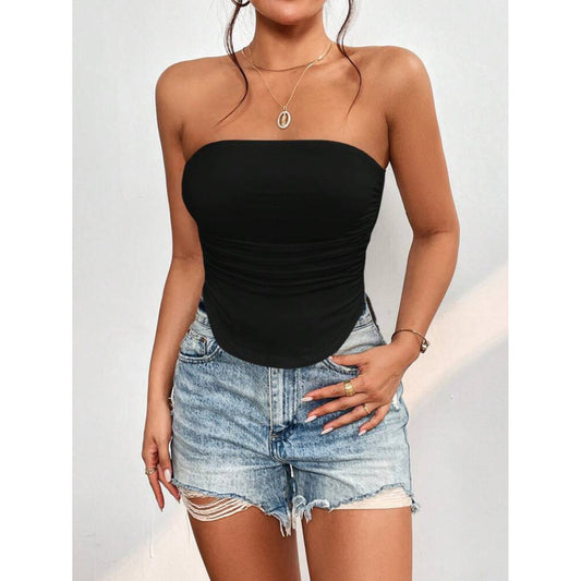 SHEIN - Allurite off shoulder rushed top