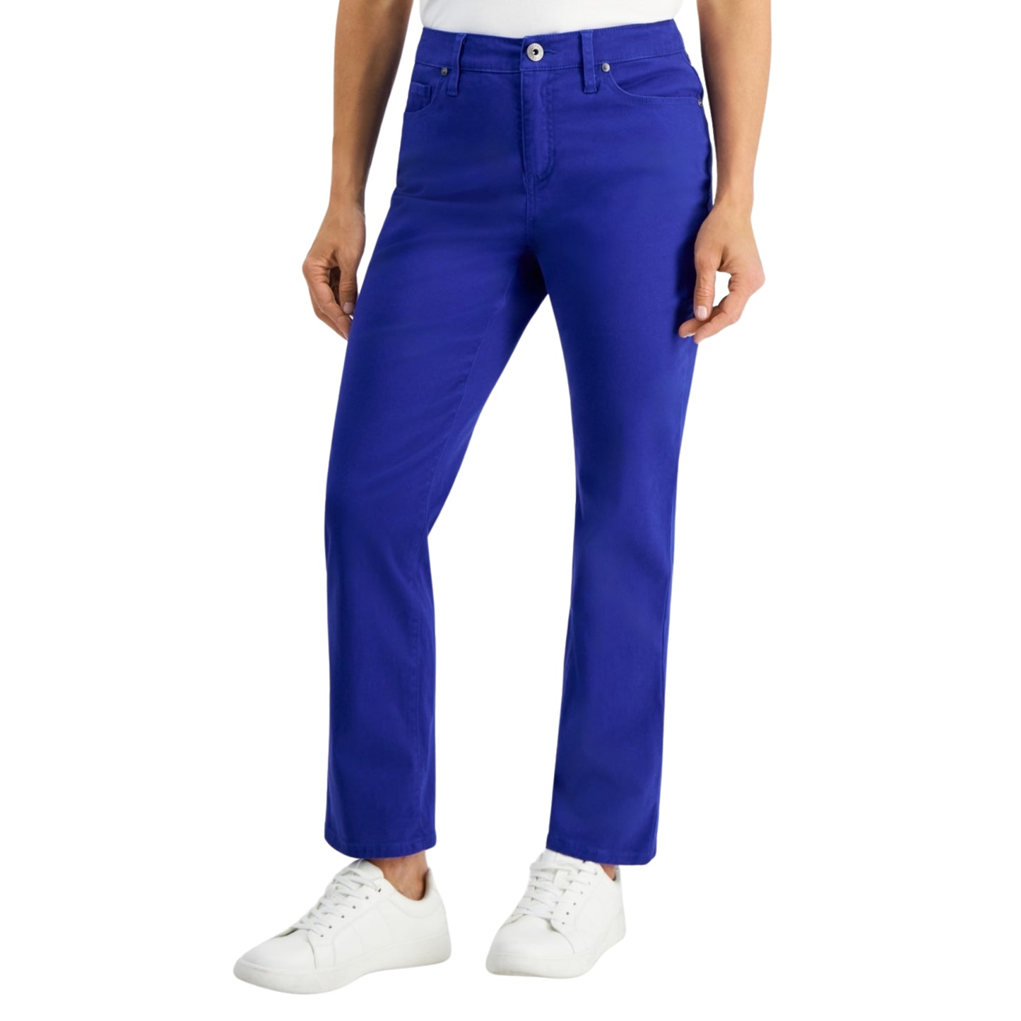 STYLE & CO. - High Rise Natural Straight-Leg