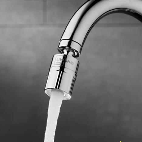 LIVARNO - Crooked neck swivel tap attachment