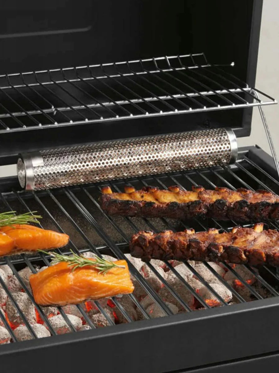 GRILL MEISTER - Smoke Tube Cylindrical BBQ