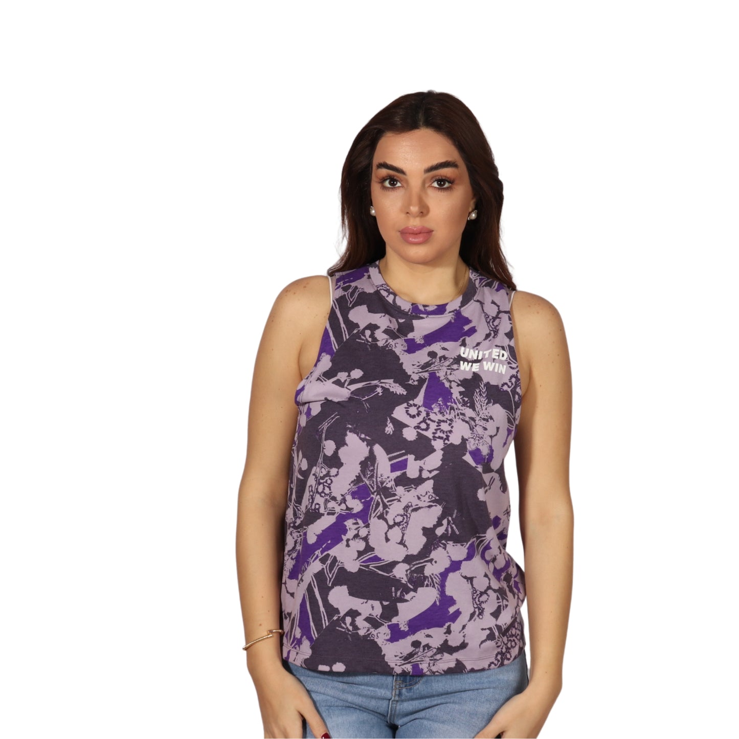 UNDER ARMOUR - Splotch pattern tank top