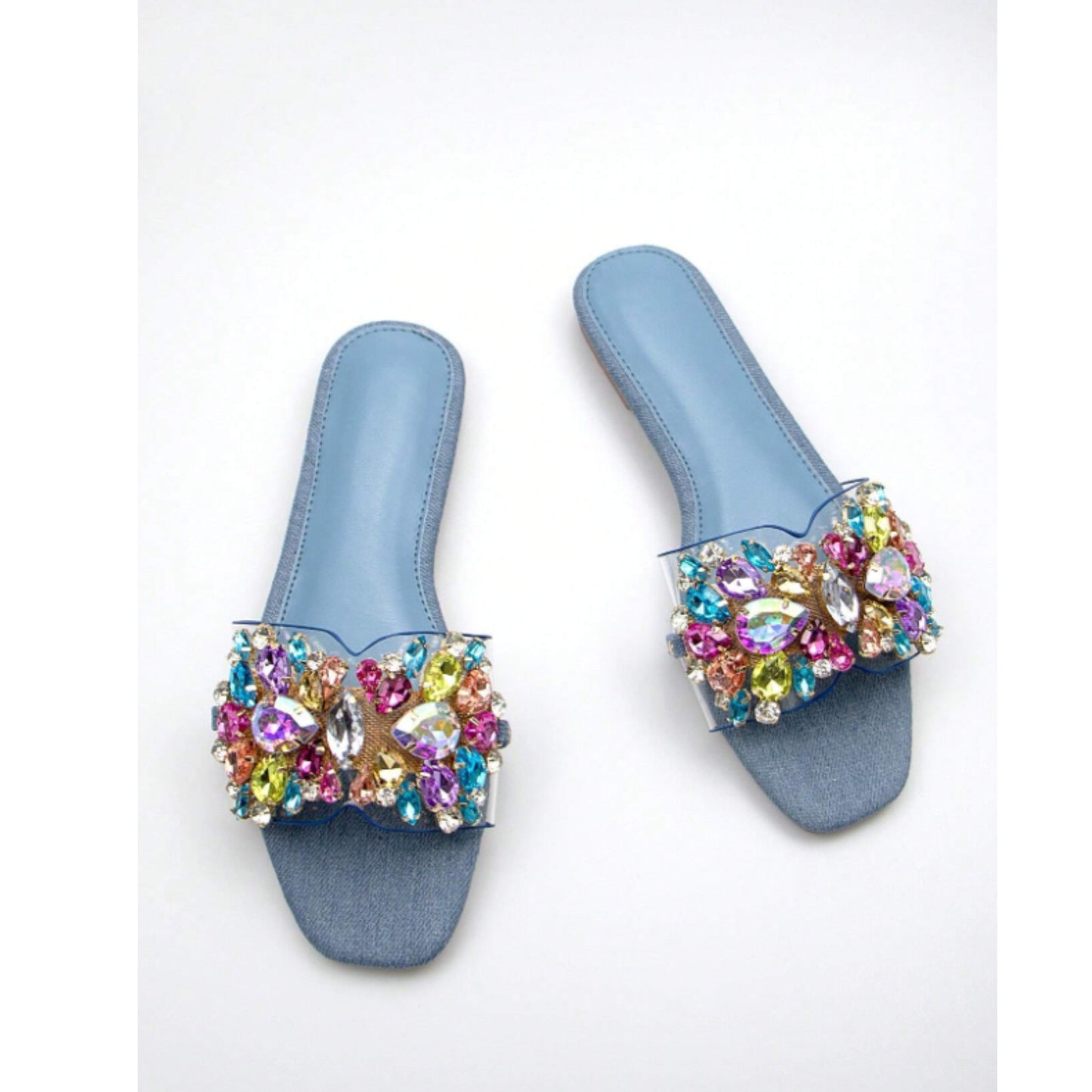 SHEIN - Embellished Slippers