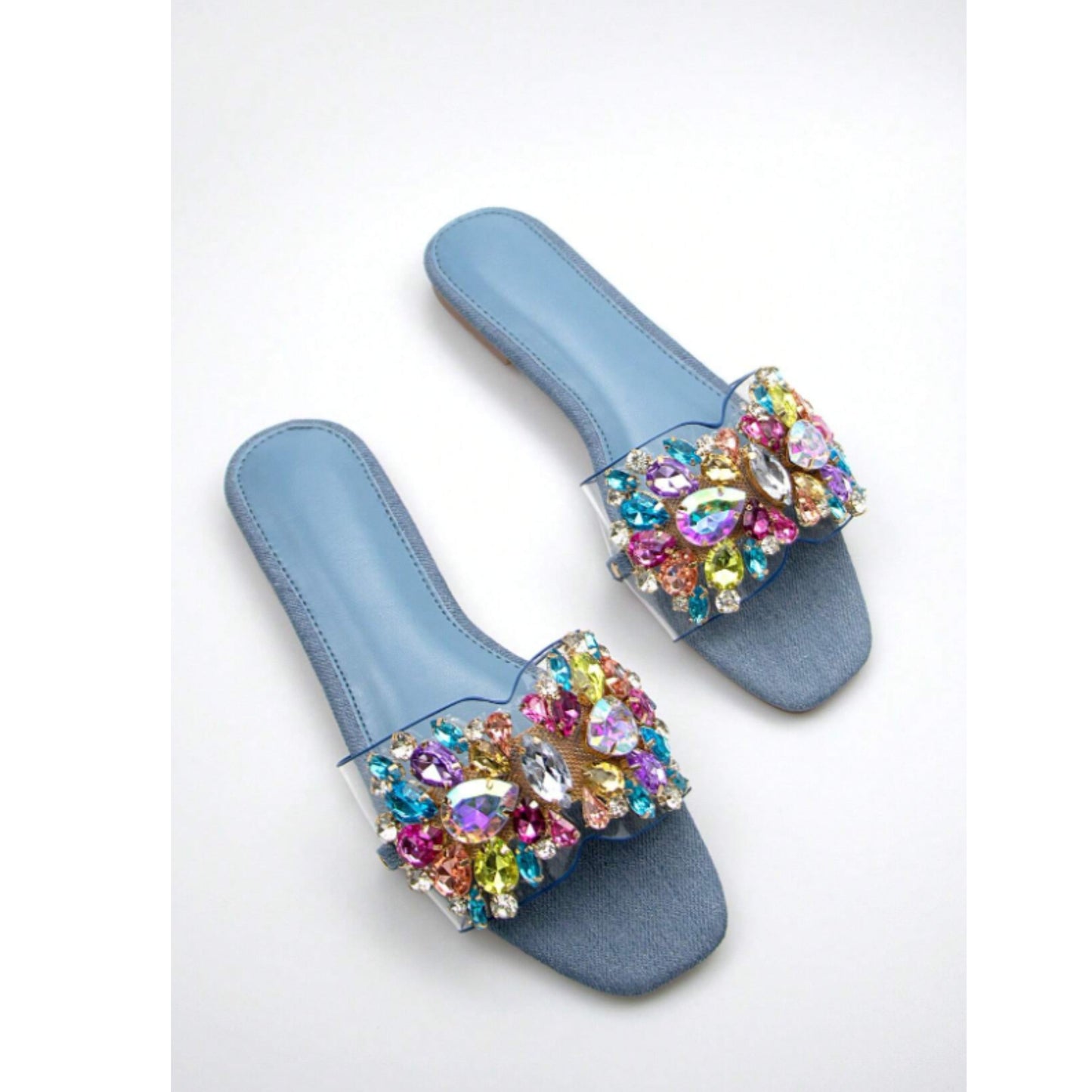 SHEIN - Embellished Slippers