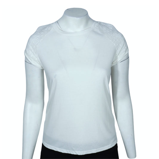 SHEIN - Shoulder detail t-shirt