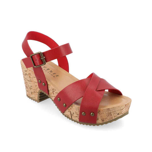 JOURNEE COLLECTION - Valentina Heeled Sandals