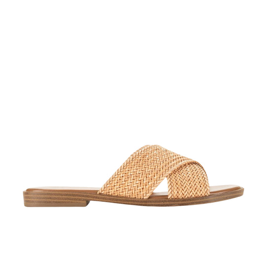 STYLE & CO. - Round Toe Crisscross Straps Flat slippers