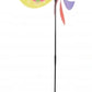 Garden pinwheel colorful bird 95 cm