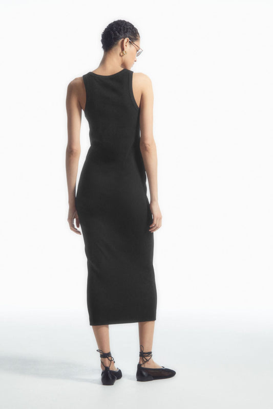 A.N.A Womens Dress XXL / Black A.N.A - SLEEVELESS BEACH DRESS