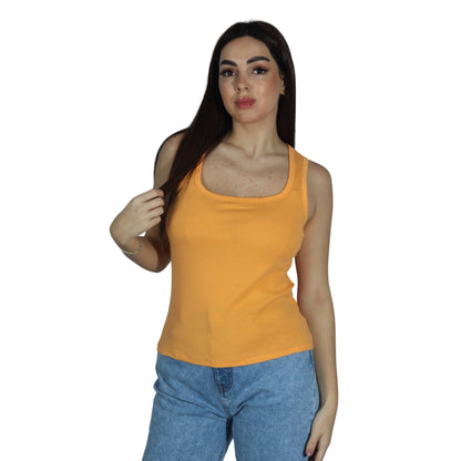 A.N.A Womens Tops Petite M / Orange A.N.A - Pull Over Tank Top