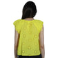 A.N.A Womens Tops Petite S / Yellow A.N.A - Sleeveless Ruffle Top