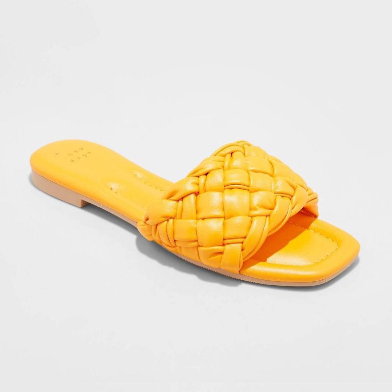 A NEW DAY Womens Shoes 37 / Orange A NEW DAY - Carissa Slide Slippers