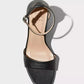 A NEW DAY Womens Shoes 41 / Black A NEW DAY -  Heels with Memory Foam Insole Black Heeled Sandals