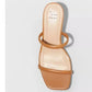 A NEW DAY Womens Shoes 39 / Brown A NEW DAY - Mule square toe Heels sandals
