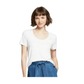 A NEW DAY Womens Tops S / White A NEW DAY - Short Sleeve Round Neck T Shirt