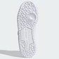 ADIDAS Athletic Shoes 38 / White ADIDAS - Forum Mid Shoes