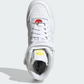 ADIDAS Athletic Shoes 38 / White ADIDAS - Forum Mid Shoes