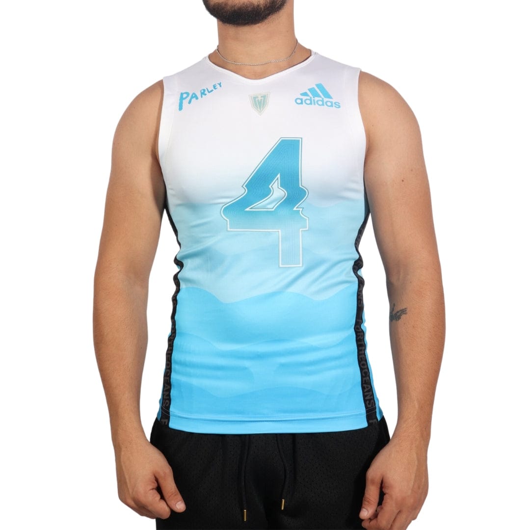 ADIDAS Mens sports S / Multi-Color ADIDAS - Football Jersey No 4