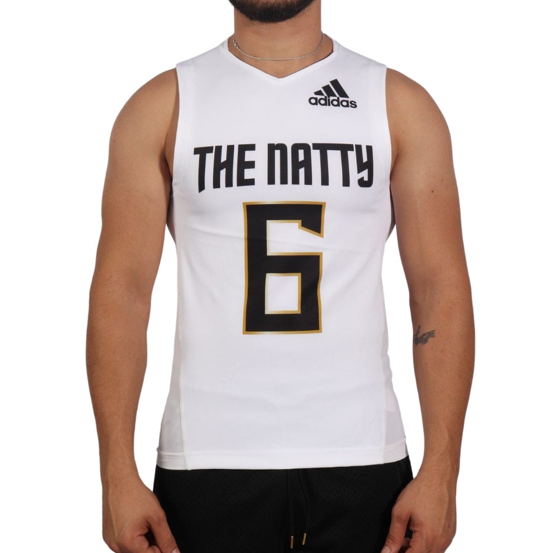 ADIDAS Mens sports S / White ADIDAS - Football Jersey No 6